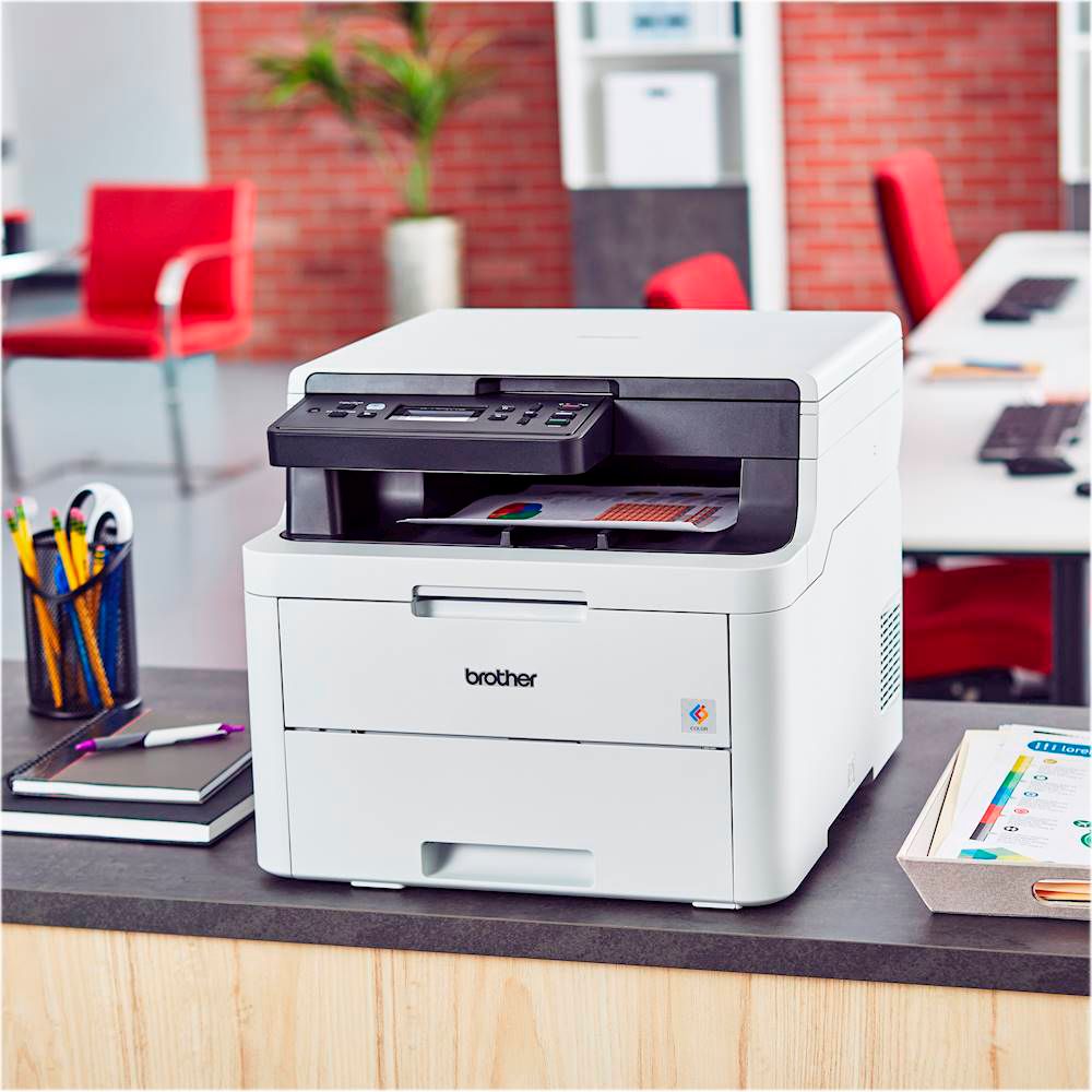 Customer Reviews Brother Hl L3290cdw Wireless Color All In One Laser Printer White Hl L3290cdw
