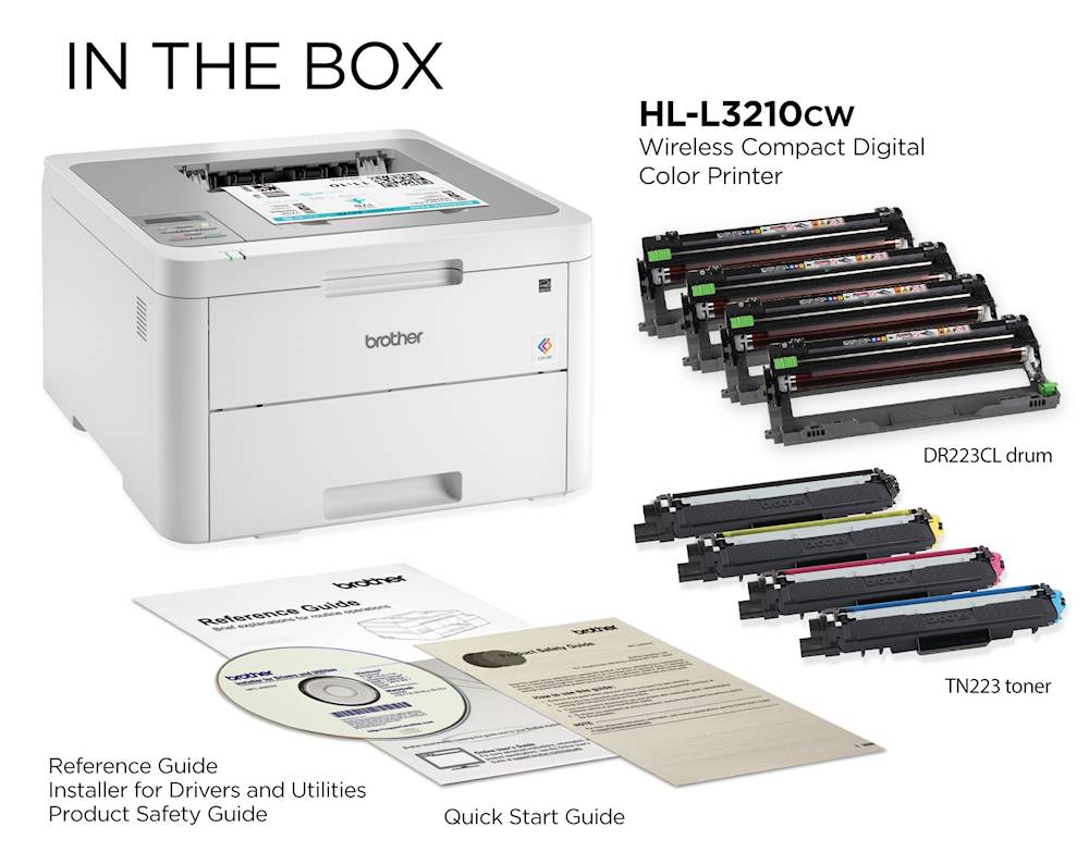 Best Brother HL-L3210CW Color Laser Printer HL-L3210CW