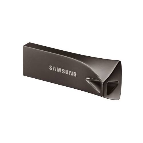 Alt View 11. Samsung - BAR Plus 64GB USB 3.1 Flash Drive - Titan Gray.