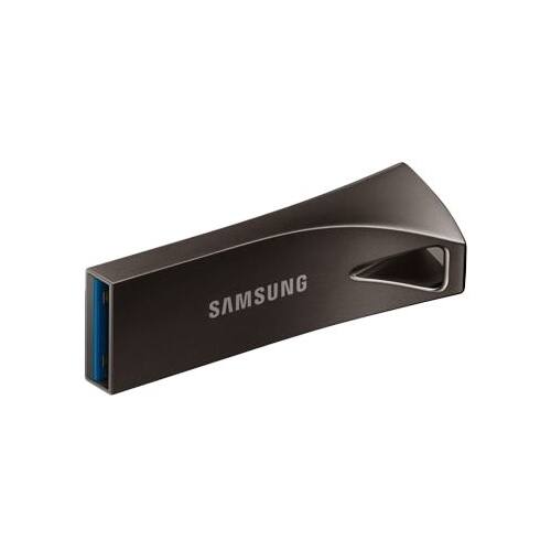 Alt View 12. Samsung - BAR Plus 64GB USB 3.1 Flash Drive - Titan Gray.