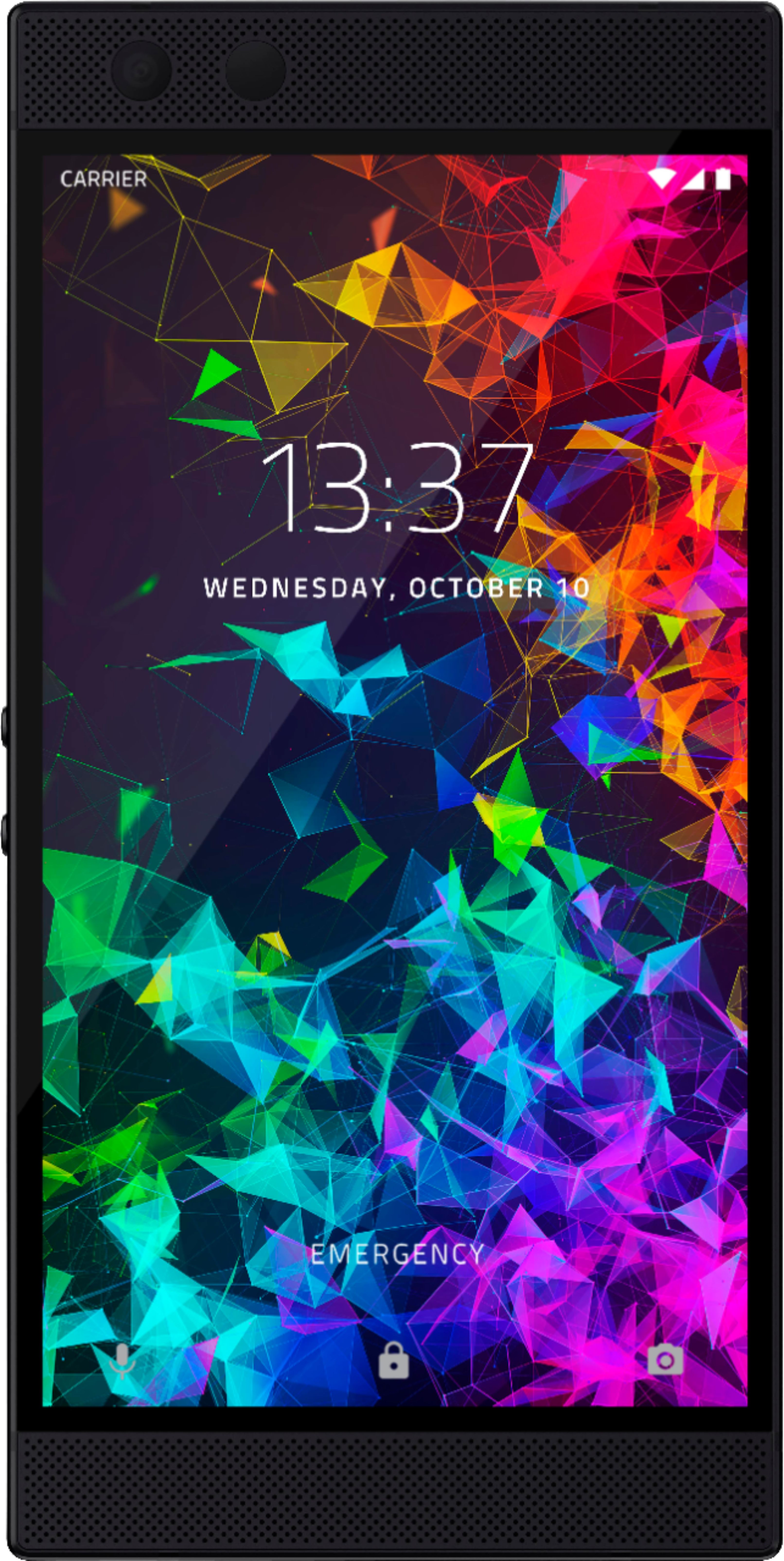 Best Buy: Razer Phone 2 with 64GB Memory Cell Phone (Unlocked) Black  RZ35-0259UR10-R3U1