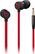 Front. Beats - urBeats³ Earphones with 3.5mm Plug - Defiant Black-Red (The Beats Decade Collection).