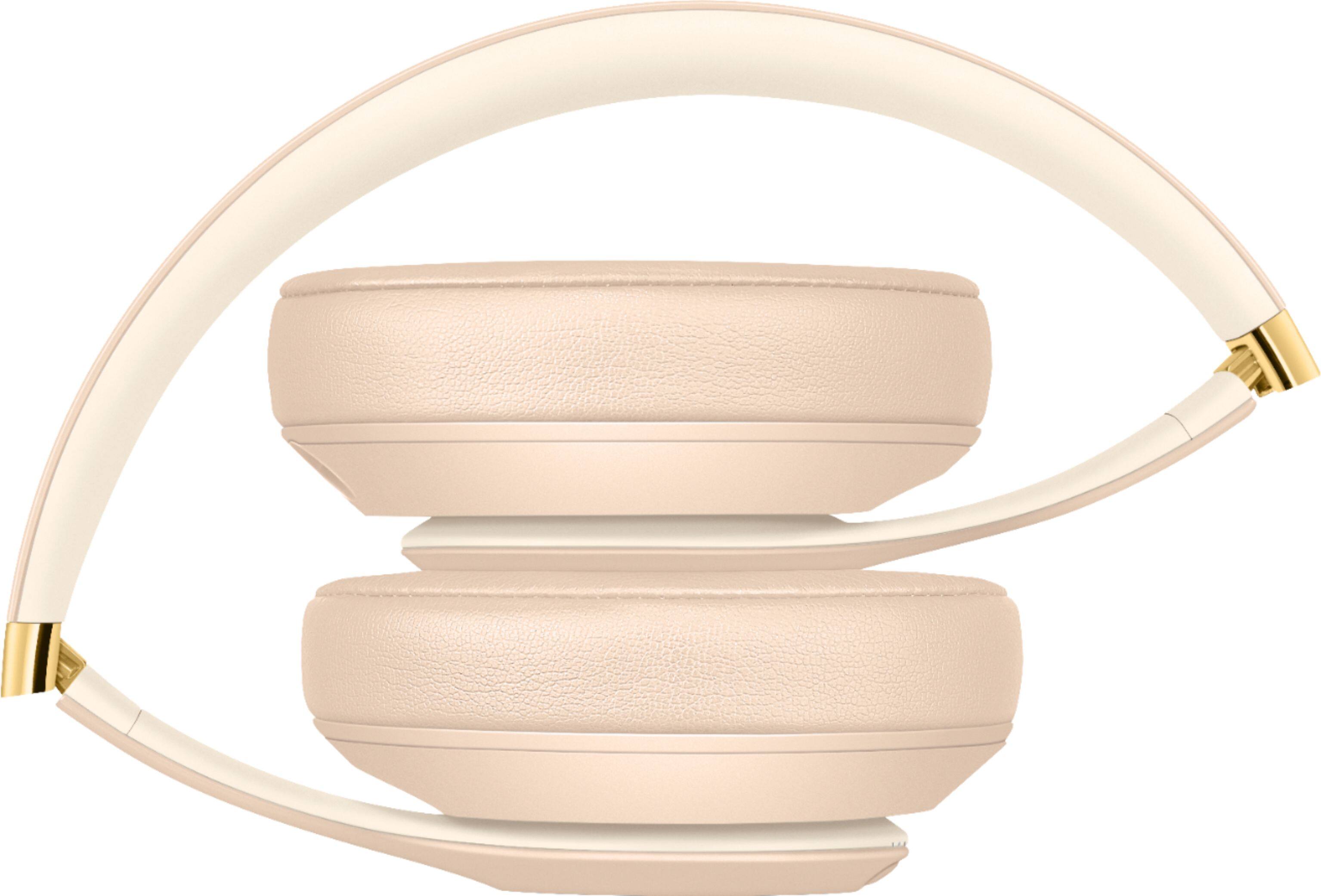 Alt View 11. Beats - Beats Studio³ Wireless Noise Cancelling Headphones - Beats Skyline Collection - Desert Sand.