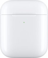 Apple - AirPods Wireless Charging Case - White - Front_Zoom