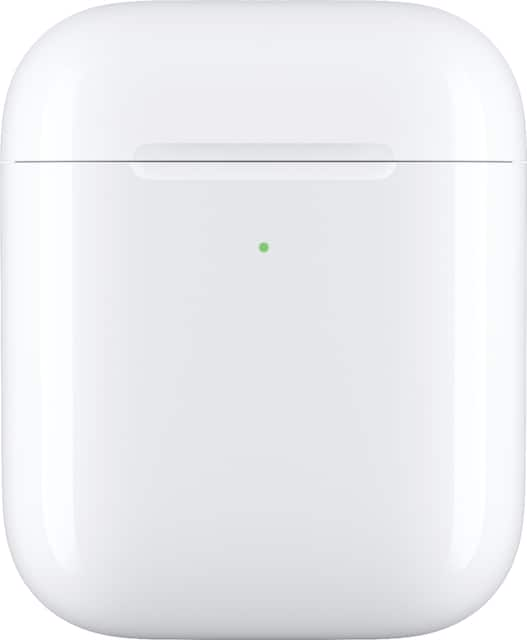 Apple AirPods Wireless Charging Case White MR8U2AM A Best Buy