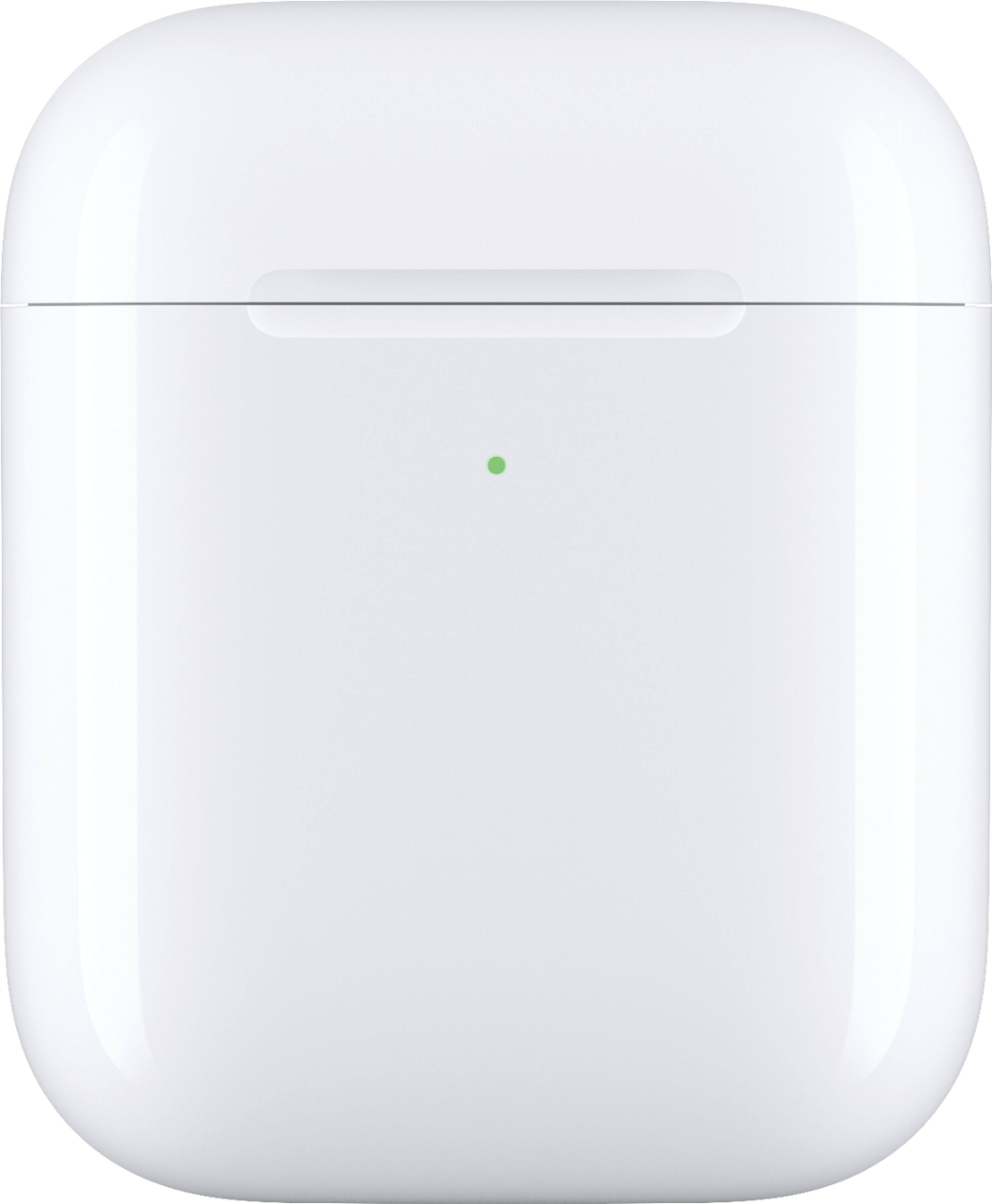  Apple AirPods Wireless Charging Case White MR8U2AM A Best Buy