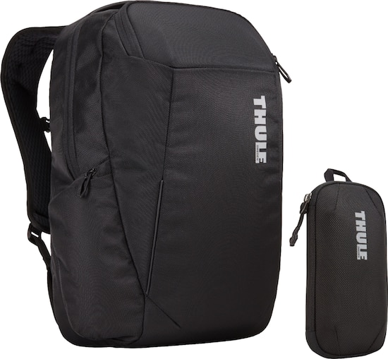 Laptop bag top with bottle holder