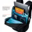 Alt View 11. Thule - Accent Backpack 23L Bundle for 15.6" Laptop w/ Subterra PowerShuttle, 10" Tablet Sleeve, SafeZone, & Water Bottle Holder - Black.