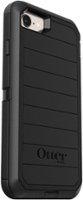 OtterBox - Defender Series Pro Hard Shell Case for Apple iPhone 7, 8 and SE (2nd generation) - Black - Angle_Zoom