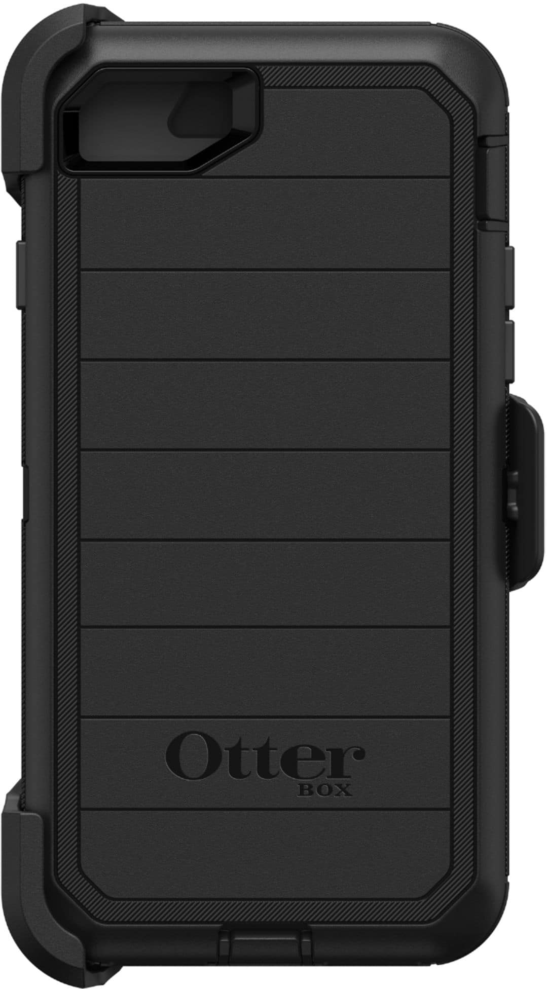 Alt View 12. OtterBox - Defender Series Pro Hard Shell Case for Apple iPhone 7, 8 and SE (2nd generation) - Black.