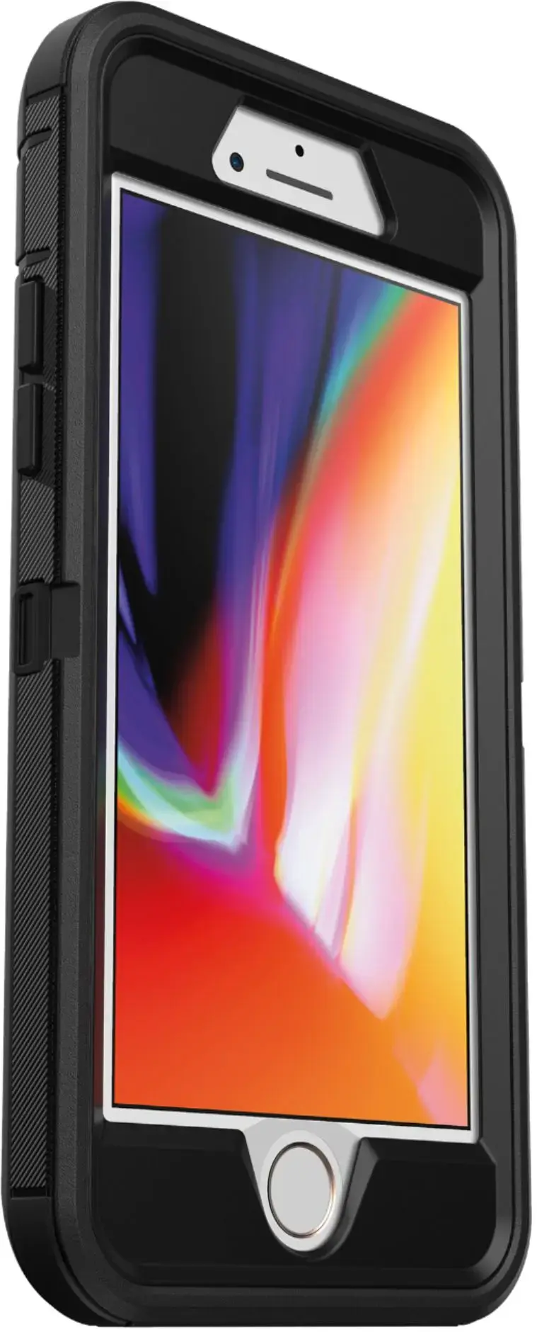 Alt View 15. OtterBox - Defender Series Pro Hard Shell Case for Apple iPhone 7, 8 and SE (2nd generation) - Black.
