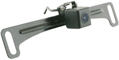 EchoMaster - Universal License Plate Back-Up Camera with Dynamic Parking Lines - Black - Angle_Zoom