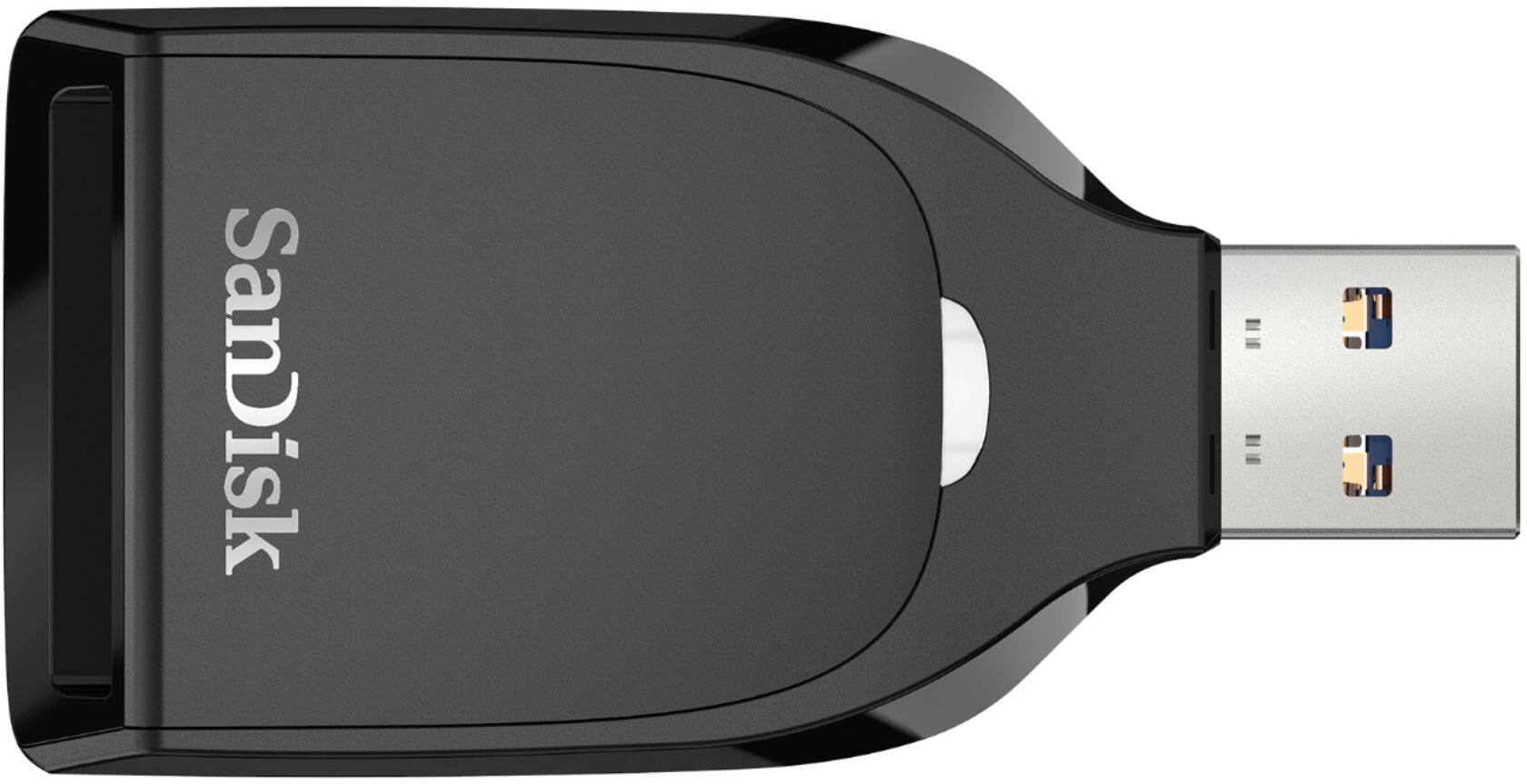 Best Buy SanDisk USB 3.0 SD UHSI Card Reader Black SDDRC531ANANN