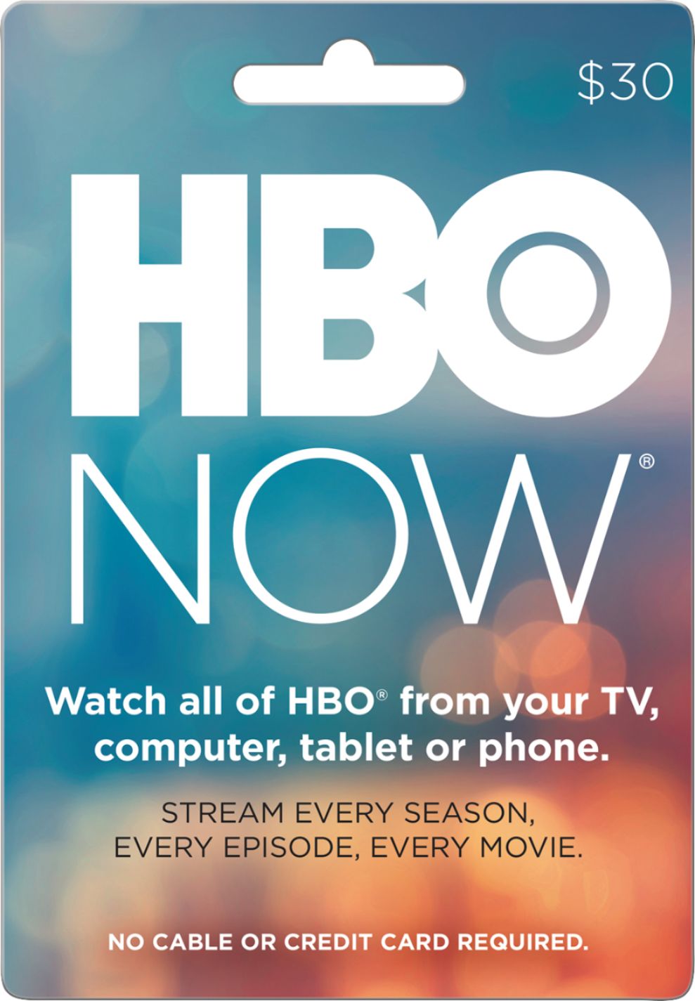 HBO NOW 30 Gift Card HBO NOW 30 CARD Best Buy