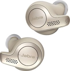 Jabra - Elite 65t True Wireless Earbud Headphones - Beige/Gold - Angle_Zoom