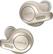 Angle. Jabra - Elite 65t True Wireless Earbud Headphones - Beige/Gold.