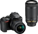 Nikon - D3500 DSLR Two Lens Kit with AF-P DX NIKKOR 18-55mm f/3.5-5.6G VR & AF-P DX NIKKOR 70-300mm f/4.5-6.3G ED