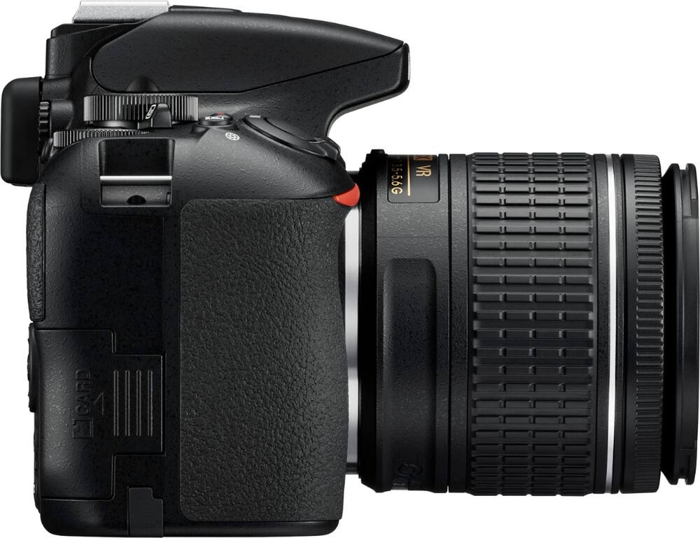Zoom in on Alt View Zoom 2. Nikon - D3500 DSLR Video Two Lens Kit with AF-P DX NIKKOR 18-55mm f/3.5-5.6G VR & AF-P DX NIKKOR 70-300mm f/4.5-6.3G ED - Black.