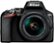 Front Zoom. Nikon - D3500 DSLR Video Camera with AF-P DX NIKKOR 18-55mm f/3.5-5.6G VR Lens - Black.