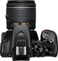 Top Zoom. Nikon - D3500 DSLR Video Camera with AF-P DX NIKKOR 18-55mm f/3.5-5.6G VR Lens - Black.