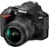 Left. Nikon - D3500 DSLR Video Camera with AF-P DX NIKKOR 18-55mm f/3.5-5.6G VR Lens - Black.