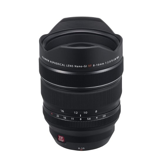 Fujifilm XF8-16mmF2.8 R LM WR Lens Black 16591570 - Best Buy