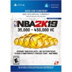 Front Zoom. NBA 2K19 35,000 VC - PlayStation 4 [Digital].