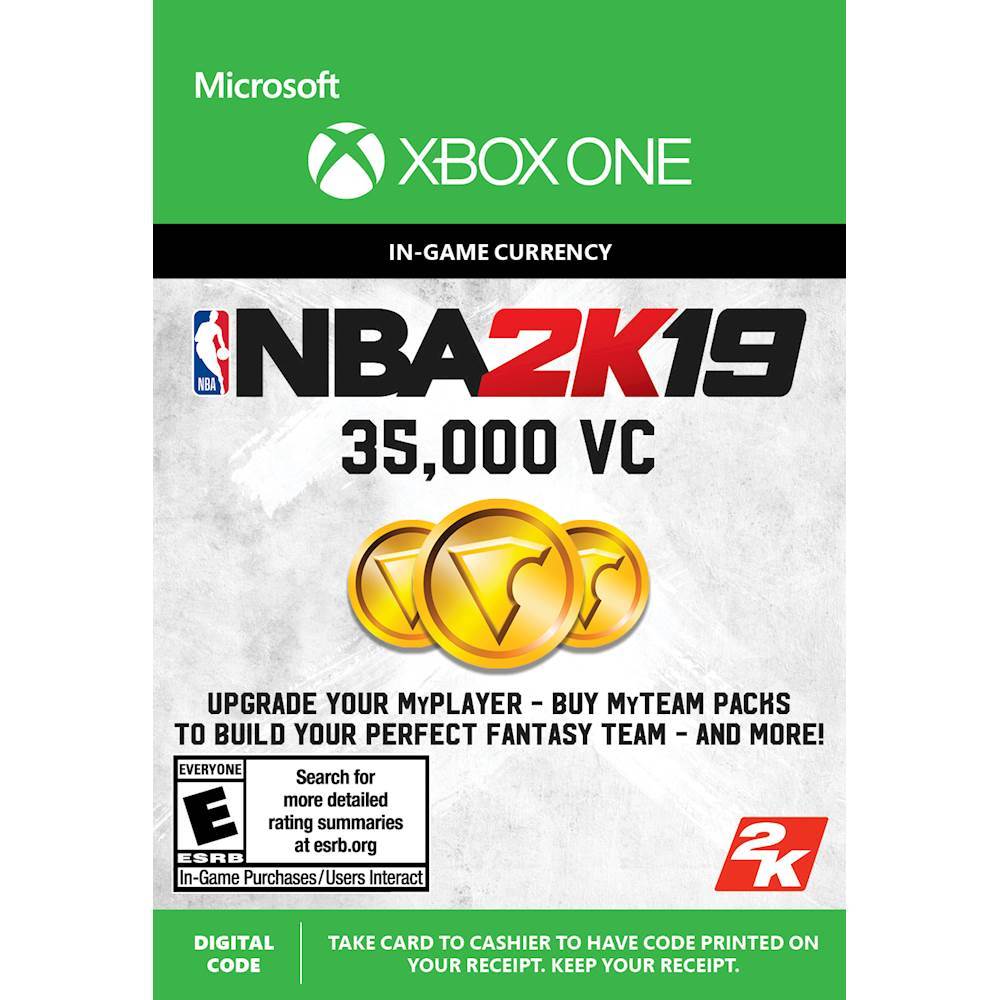 Customer Reviews: NBA 2K19 35,000 VC Xbox One [Digital] 7F6-00206 ...