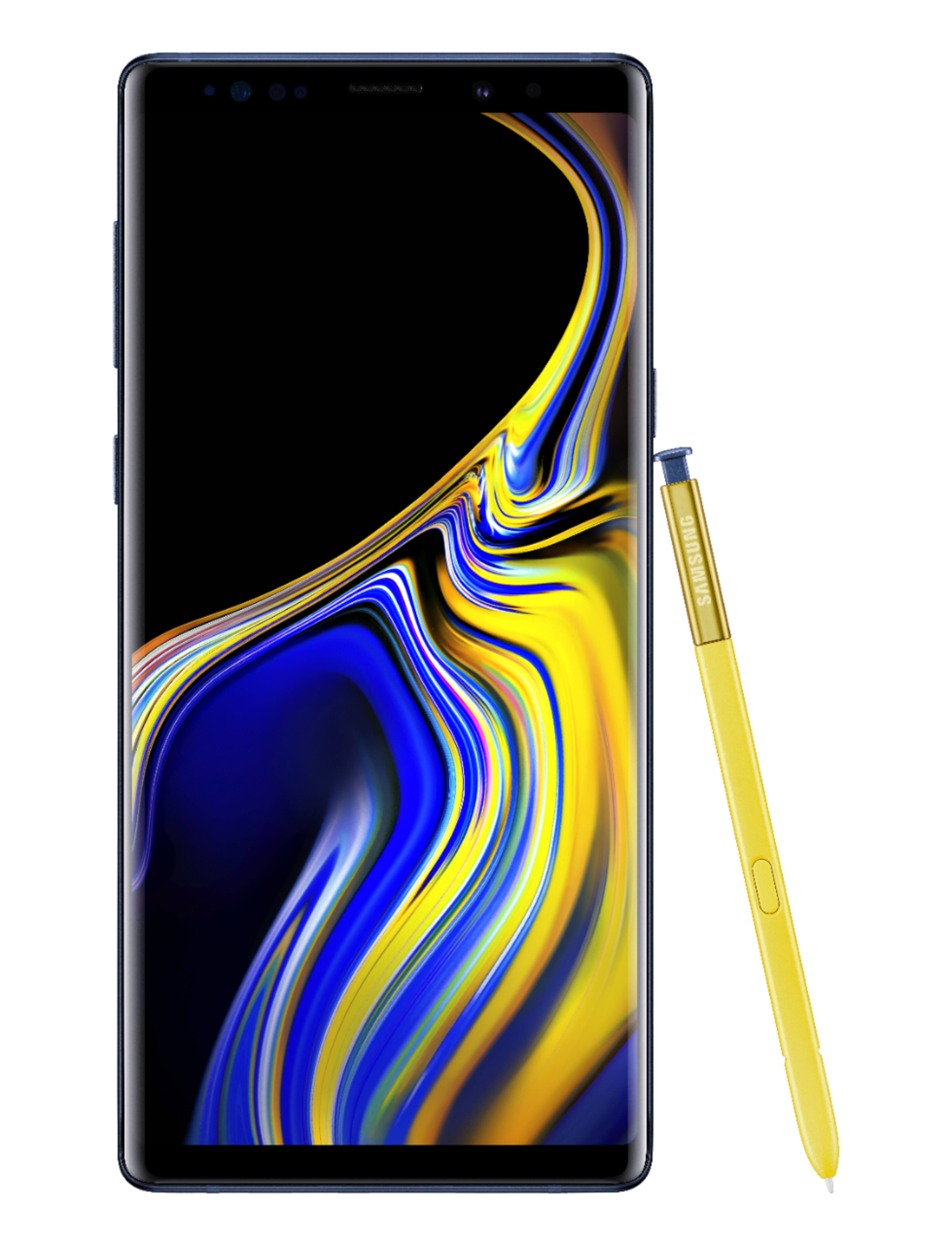 Samsung - Geek Squad Certified Refurbished Galaxy Note9 128GB - Ocean Blue (Verizon)