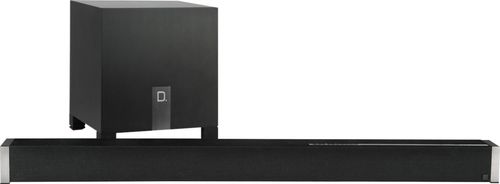 Definitive Technology - 5.1 Channel Soundbar System with 8" Wireless Subwoofer - Black