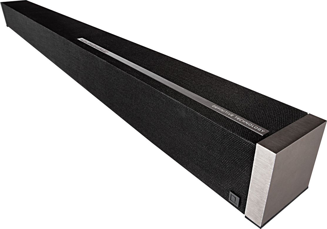 Left View: Definitive Technology - 5.1 Channel Soundbar System with 8" Wireless Subwoofer - Black
