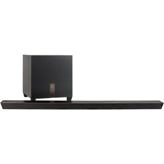 Definitive Technology Studio Slim Series 3.1Channel Soundbar System with 8" Wireless Subwoofer