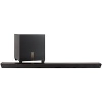 Definitive Technology - Studio Slim Series 3.1-Channel Soundbar System with 8" Wireless Subwoofer and Chromecast Built-in - Black - Front_Zoom