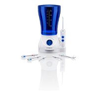 Conair - Interplak All-in-One Sonic Water Flossing System - White/Blue - Angle_Zoom