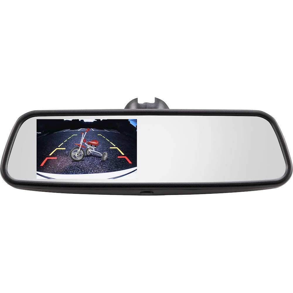 Best Buy iBEAM Universal Rearview Mirror with Integrated 4.5" Monitor