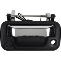 iBEAM - Tailgate Handle Back-Up Camera - Black/Chrome - Front_Zoom