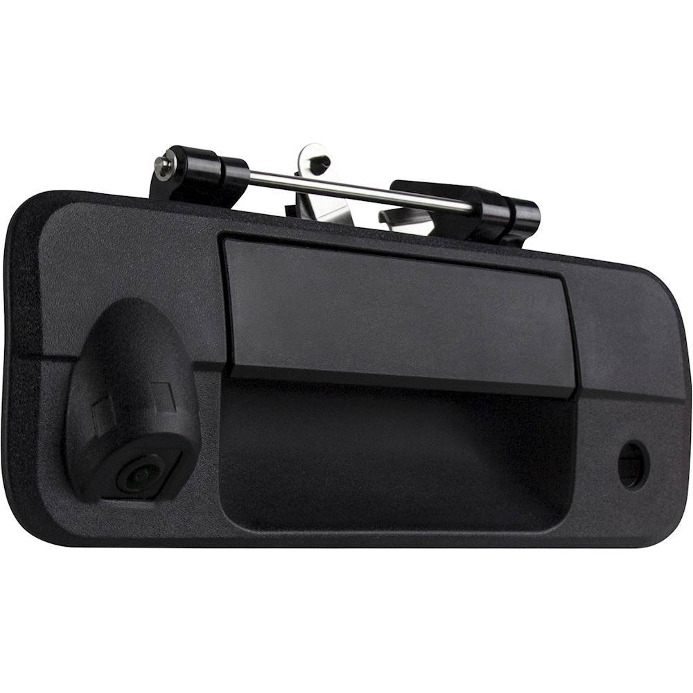 Angle View: iBEAM - Tailgate Handle Back-Up Camera - Black