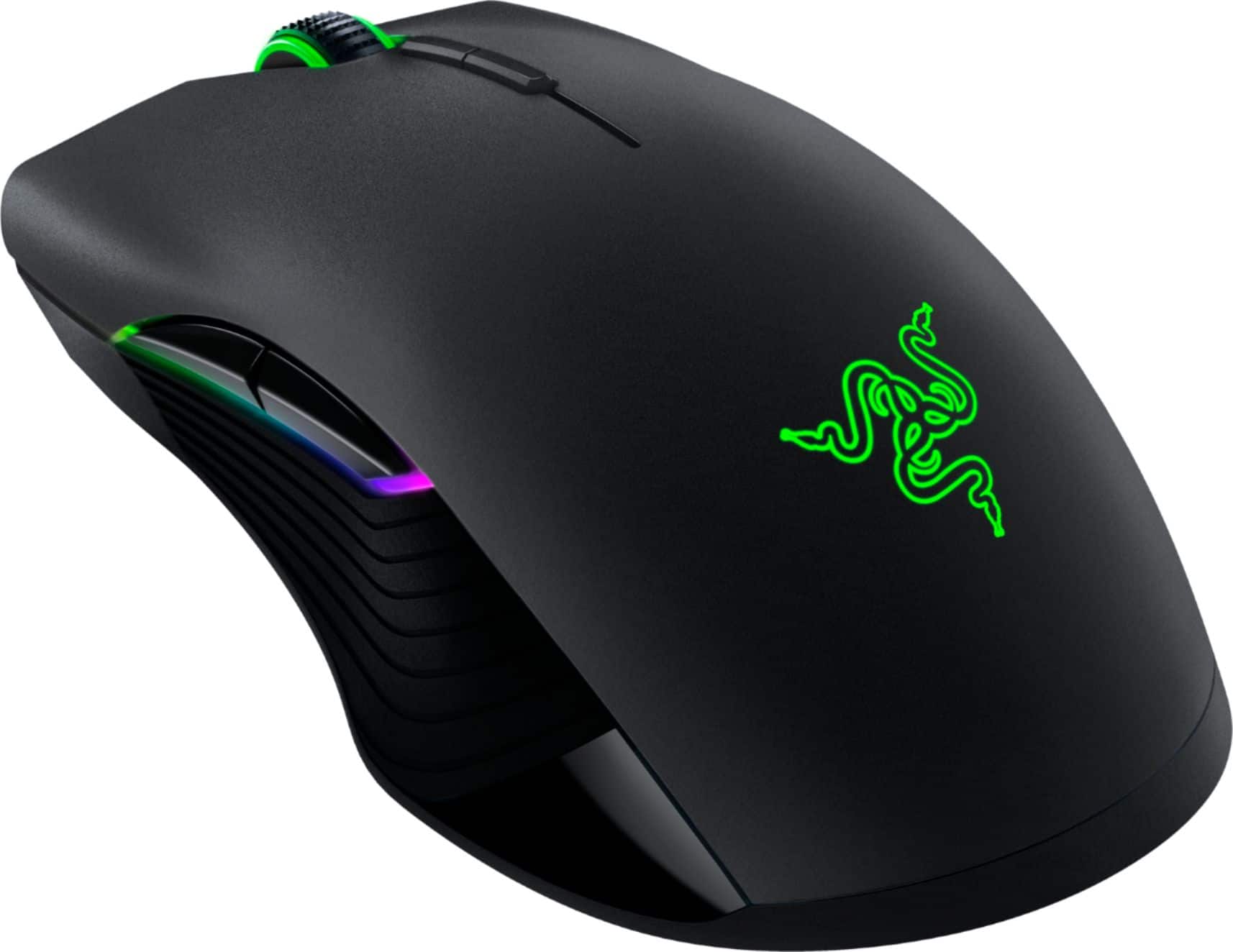 Alt View 14. Razer - Lancehead Wireless Optical Gaming Mouse with Chroma Lighting - Black.