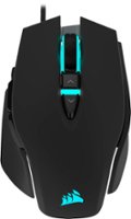 CORSAIR - M65 RGB Elite Tunable FPS Wired Optical Gaming Mouse with Adjustable Weights - Black - Front_Zoom