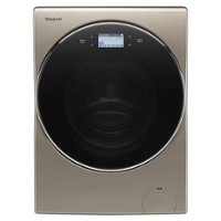 Whirlpool - 2.8 Cu. Ft. Smart Front Load Washer and Electric Dryer Combo with Load and Go - Cashmere - Front_Zoom