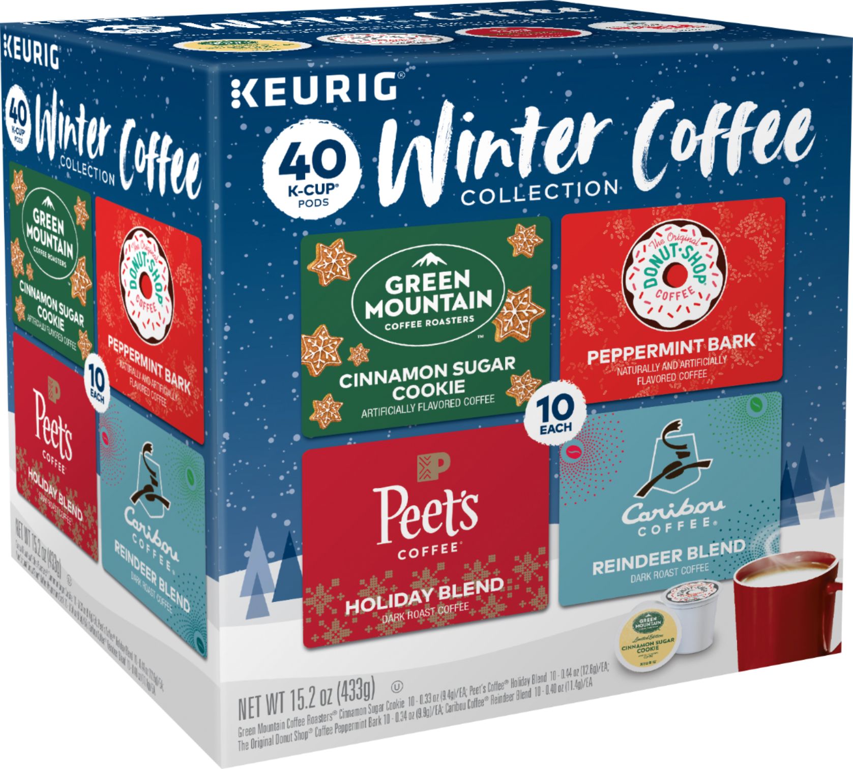 Questions and Answers: Keurig Winter Coffee Collection Variety Pack K ...