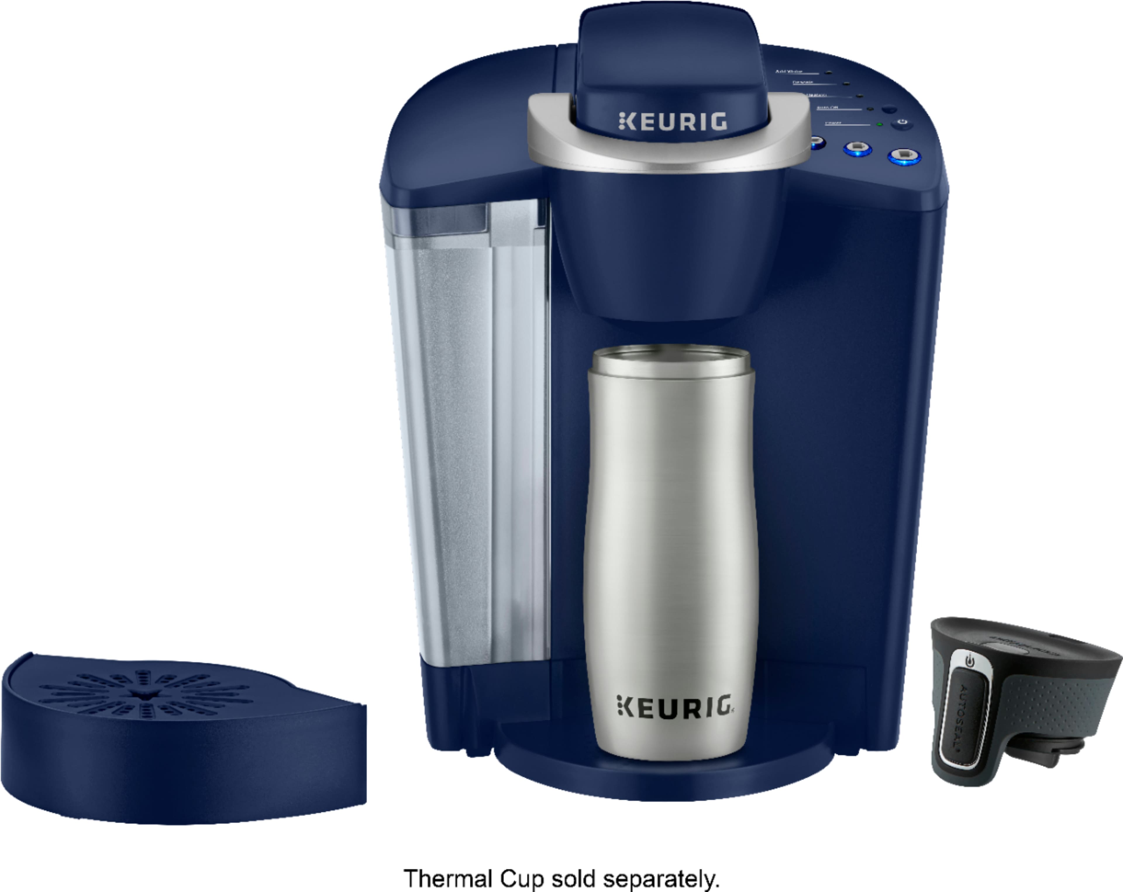 Alt View 13. Keurig - K-Classic K50 Single Serve K-Cup Pod Coffee Maker - Patriot Blue.