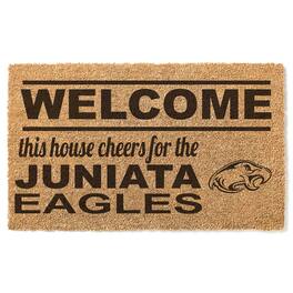 Jardine - Juniata Eagles 18" x 30" Welcome Doormat - Brown