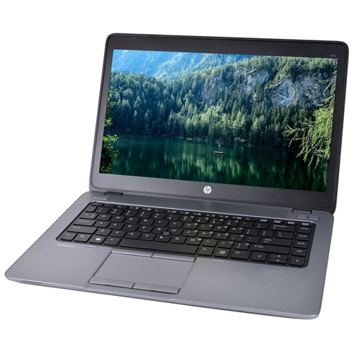HP - EliteBook 14" Refurbished Laptop - Intel Core i5 - 8GB Memory - 240GB Solid State Drive - Black