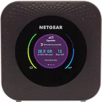 NETGEAR - Nighthawk M1 4G LTE Mobile Hotspot Router - Black (Unlocked) - Angle_Zoom
