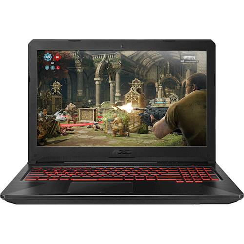 ASUS - TUF 15.6" Gaming Laptop - Intel Core i7 - 16GB Memory - NVIDIA GeForce GTX 1060 - 1TB HDD + 256GB Solid State Drive