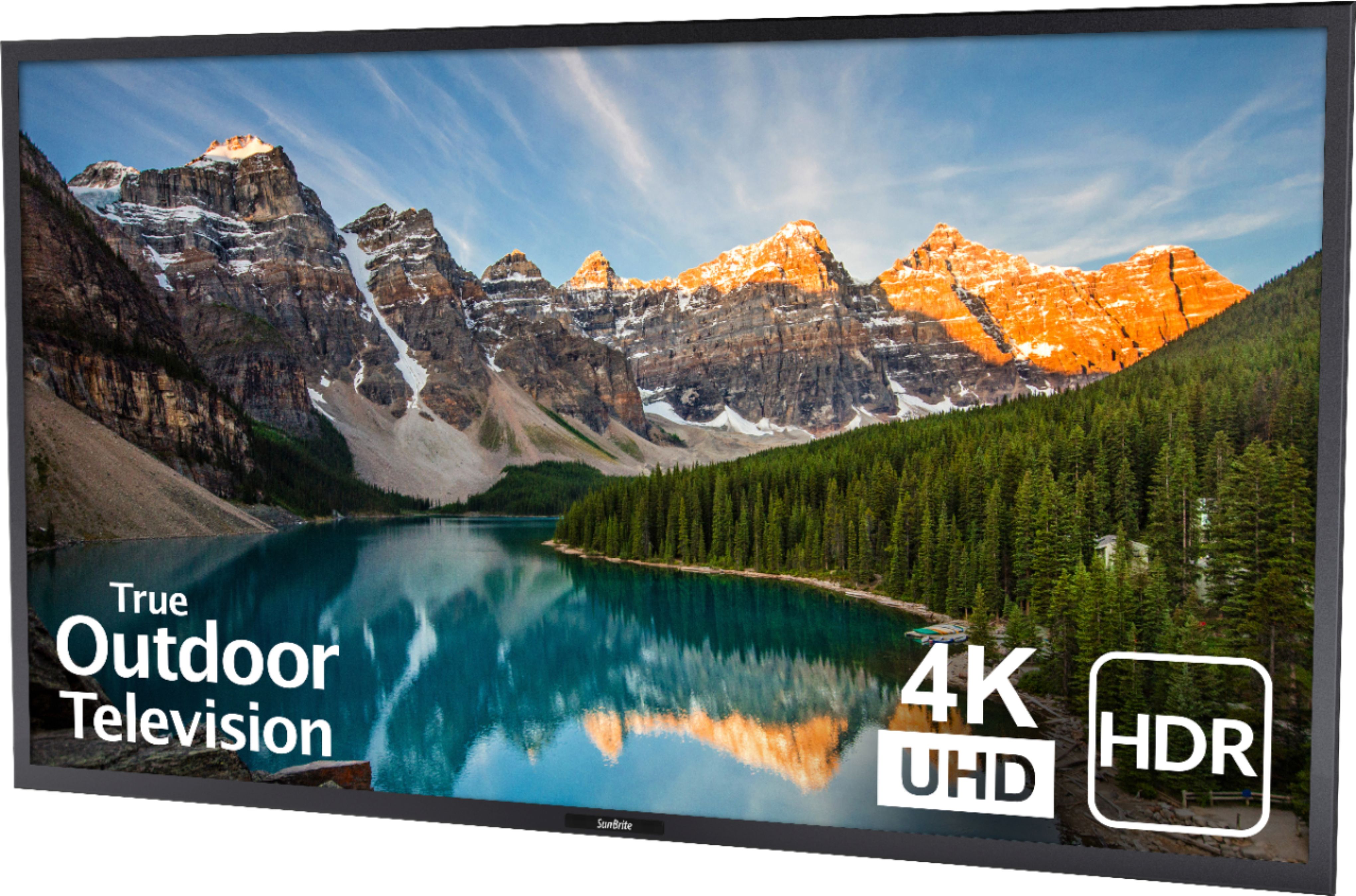 Left View: SunBriteTV - Veranda Series 55" Class LED Outdoor Full Shade 4K UHD TV
