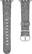 Alt View 12. Platinum™ - Fabric Watch Strap for Apple Watch® 38mm and 40mm - Light Gray.