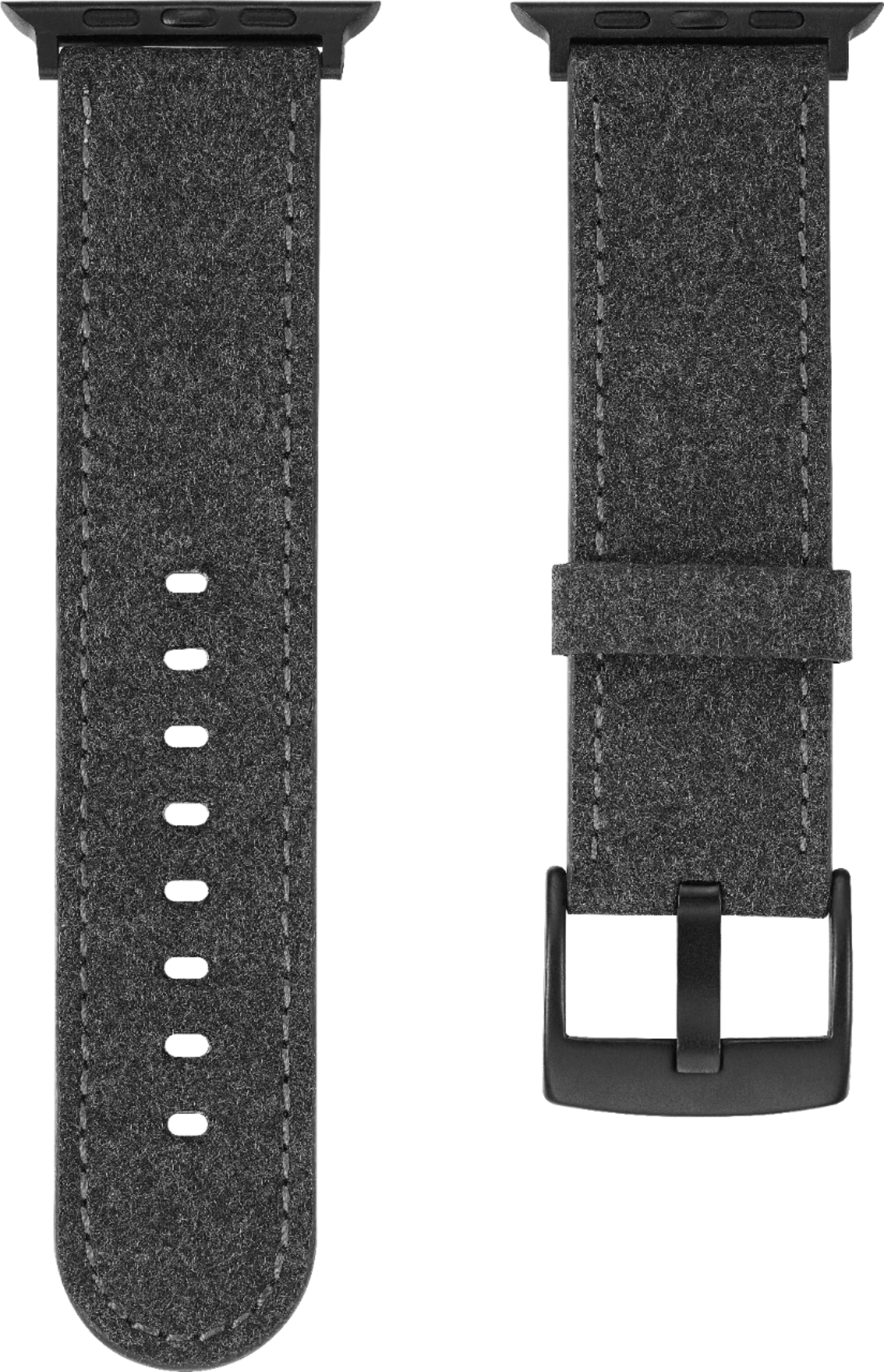 Best Buy: Platinum™ Fabric Watch Strap for Apple Watch® 42mm and 44mm ...