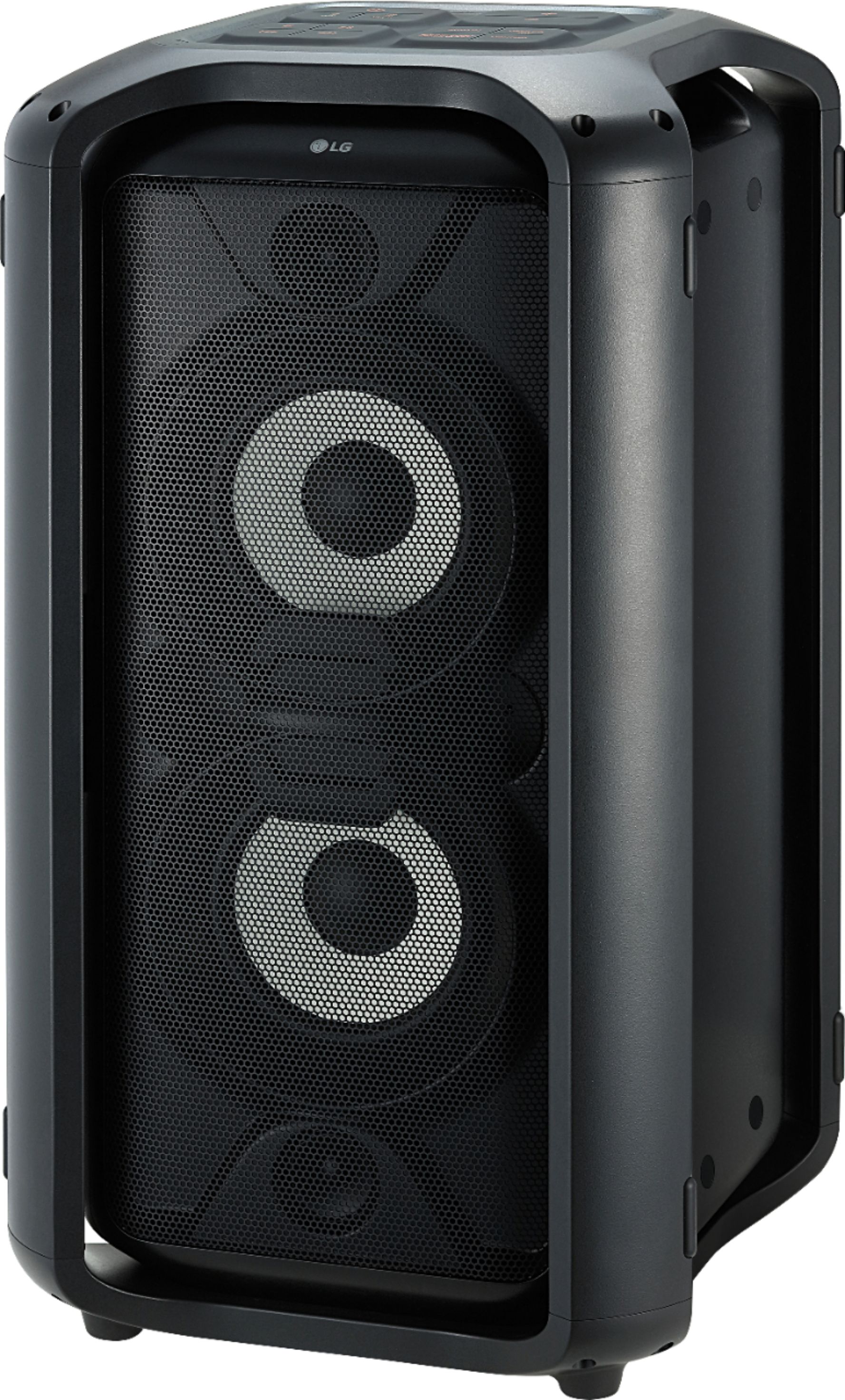 LG - XBOOM 700W Main Unit and Speaker System Combo Set - Black
